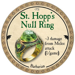 St. Hopp's Null Ring - 2026 (Gold) - UC