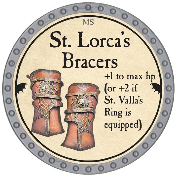 St. Lorca's Bracers - 2026 (Platinum) - C