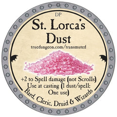 St. Lorca's Dust - 2026 (Platinum) - C