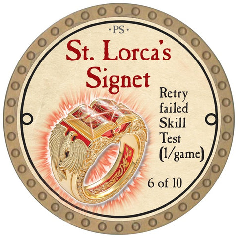 St. Lorca's Signet - 2026 (Gold) - C203