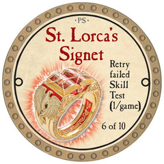 St. Lorca's Signet - 2026 (Gold) - C203