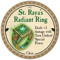 St. Raya's Radiant Ring - 2026 (Gold) - UC