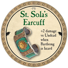 St. Sola's Earcuff - 2026 (Gold) - UC