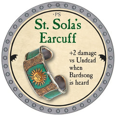 St. Sola's Earcuff - 2026 (Platinum) - UC
