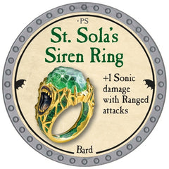 St. Sola's Siren Ring - 2026 (Platinum) - UC