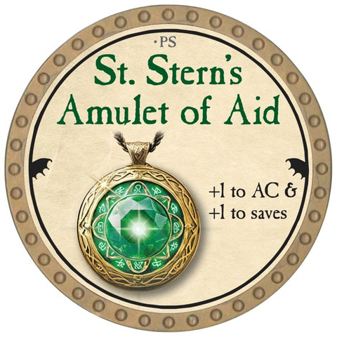 St. Stern's Amulet of Aid - 2026 (Gold) - UC