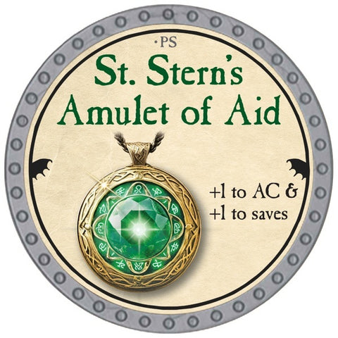 St. Stern's Amulet of Aid - 2026 (Platinum) - C12