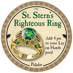 St. Stern's Righteous Ring - 2026 (Gold) - UC