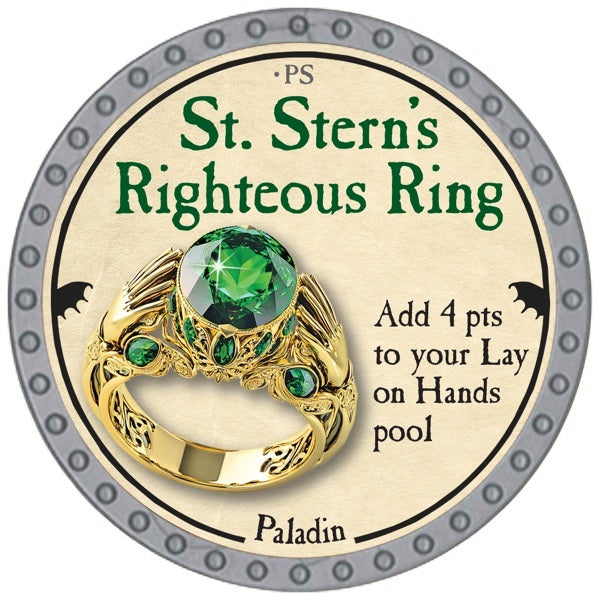 St. Stern's Righteous Ring - 2026 (Platinum) - C208