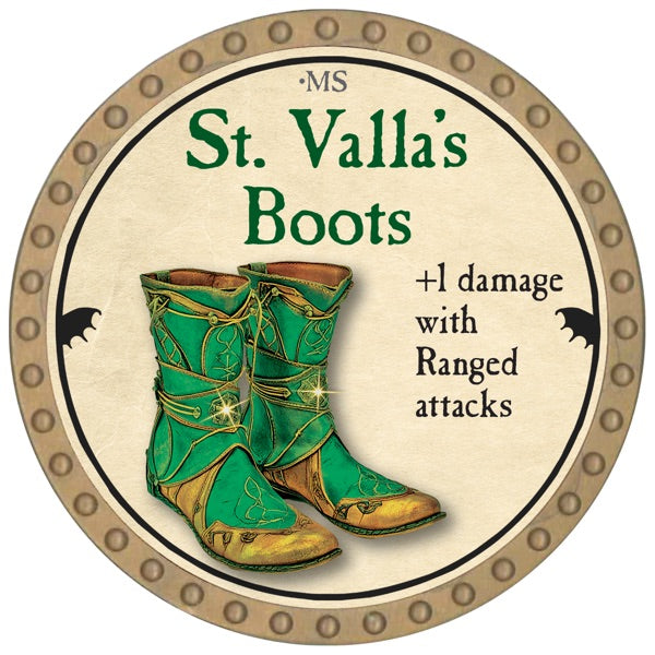 St. Valla's Boots - 2026 (Gold) - UC