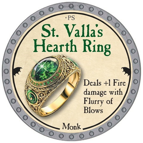 St. Valla's Hearth Ring - 2026 (Platinum) - UC