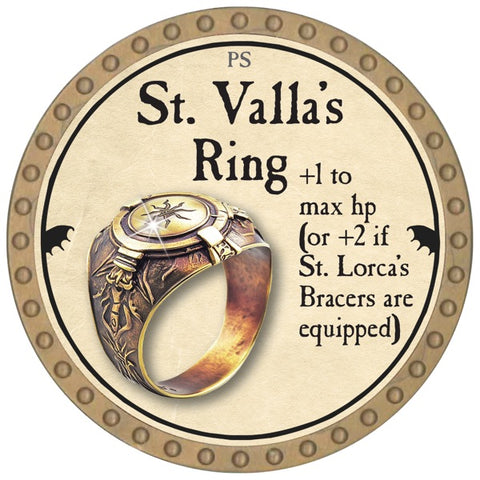 St. Valla's Ring - 2026 (Gold) - C