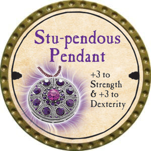 Stu-pendous Pendant - 2014 (Gold) - C26