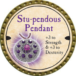 Stu-pendous Pendant - 2014 (Gold) - C007