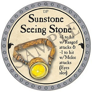 Sunstone Seeing Stone - 2025 (Platinum) - C – Trent Tokens