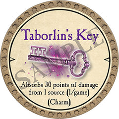 ÜBER-RARE Taborlin's Key - 2021 (Gold) - C154