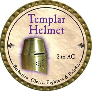 Templar Helmet - 2012 (Gold) - C136