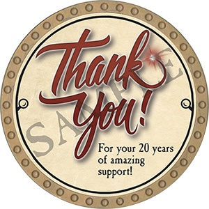 Thank You - 2023 (Gold) - C166
