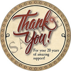 Thank You - 2023 (Gold) - C166