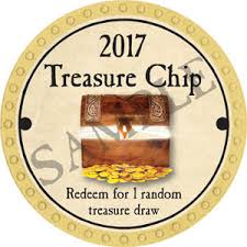 Treasure Chip - 2017 (Light Yellow) - Unusable - C139