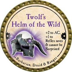 Twolf's Helm of the Wild - 2013 (Gold) - C170