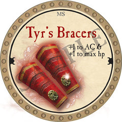 Tyr's Bracers - 2018 (Gold) - C184
