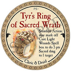 Tyr's Ring of Sacred Wrath - 2025 (Gold) - C144