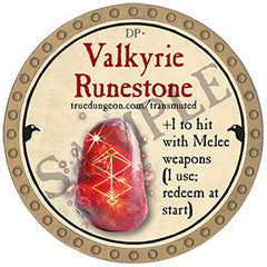 Valkyrie Runestone - 2025 (Gold) - R