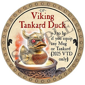 Viking Tankard Duck - 2025 (Gold) - C184