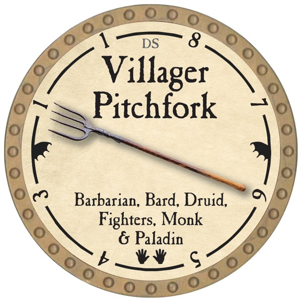 Villager Pitchfork - 2026 (Gold) - C