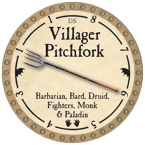 Villager Pitchfork - 2026 (Gold) - C