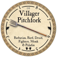 Villager Pitchfork - 2026 (Gold) - C