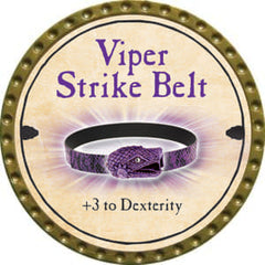 Viper Strike Belt - 2014 (Gold) - C191