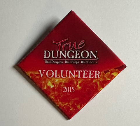 True Dungeon Volunteer Button - 2015 - C66
