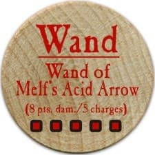 Wand of Melf's Acid Arrow - 2005a (Wooden) - C37