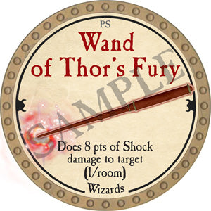 Wand of Thor's Fury - 2018 (Gold) - C135