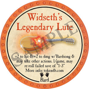 Widseth's Legendary Lute - 2019 (Orange) - C209