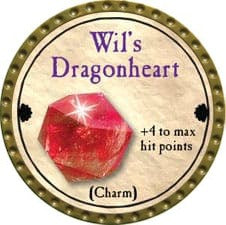Wil’s Dragonheart - 2011 (Gold) - C26