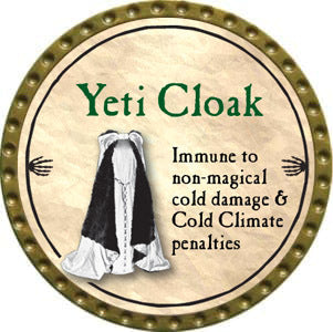 Yeti Cloak - 2012 (Gold) - C208