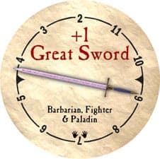 +1 Great Sword - 2006 (Wooden) - C26