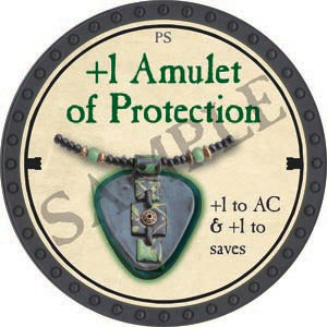 +1 Amulet of Protection - 2020 (Onyx) - C37