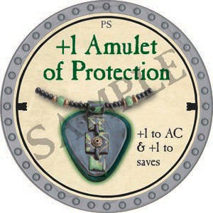 +1 Amulet of Protection - 2020 (Platinum) - C17