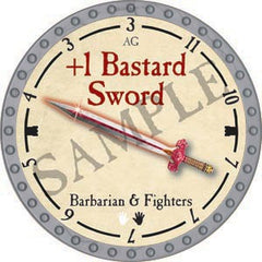 +1 Bastard Sword - 2020 (Platinum) - R