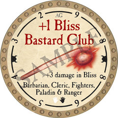 +1 Bliss Bastard Club - 2018 (Gold) - C17