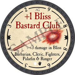 +1 Bliss Bastard Club - 2018 (Onyx) - C26