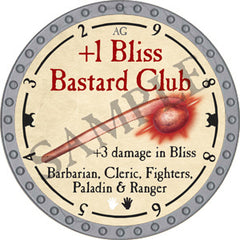 +1 Bliss Bastard Club - 2018 (Platinum) - R