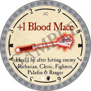 +1 Blood Mace - 2020 (Platinum) - C007