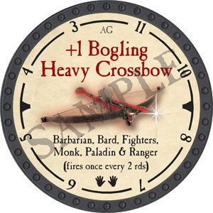 +1 Bogling Heavy Crossbow - 2019 (Onyx) - C26