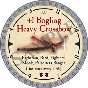 +1 Bogling Heavy Crossbow - 2019 (Platinum)