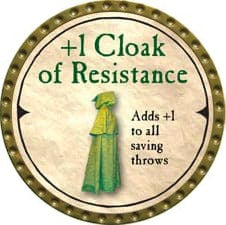 +1 Cloak of Resistance - 2007 (Gold) - UC